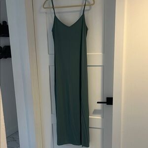 Z Supply green maxi dress size L.  NWT